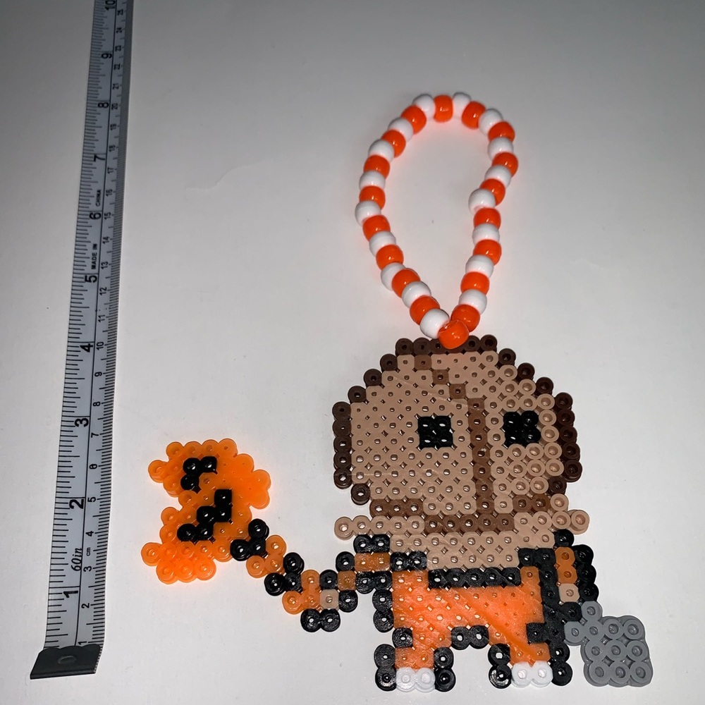 🎃PUMPKIN  PERLER KANDI BRACELET